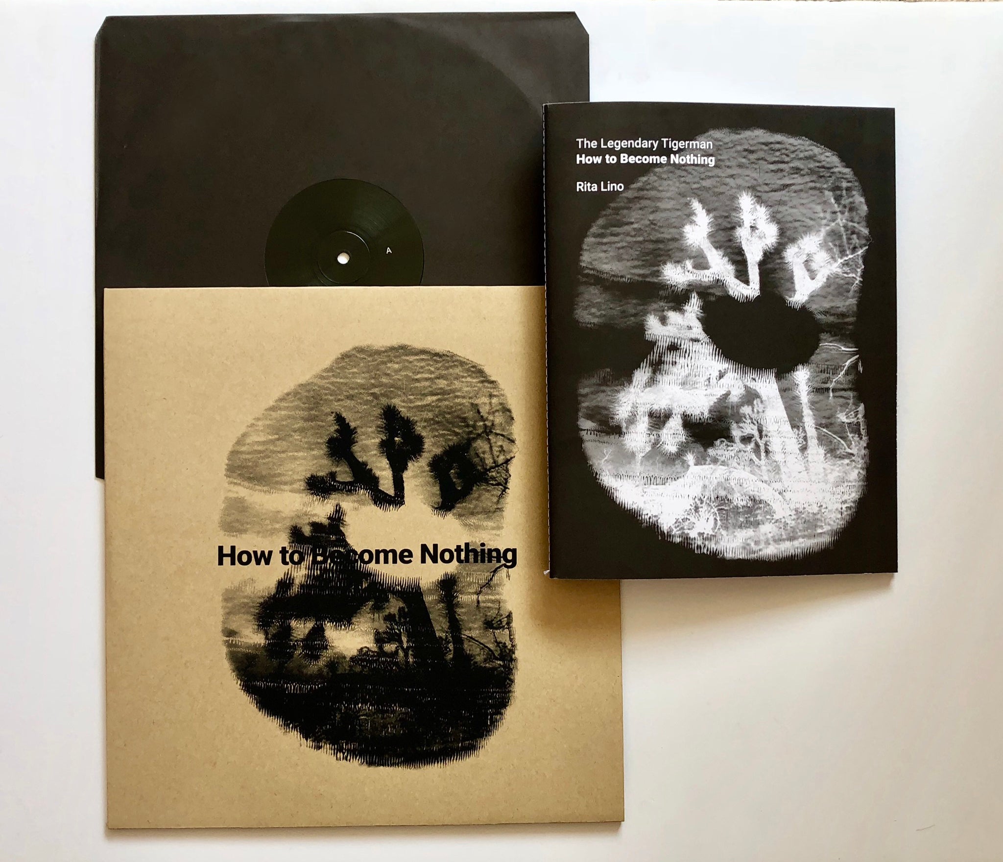 HOW TO BECOME NOTHING<br>The Legendary Tigerman and Rita Lino (12'' LP + Book)