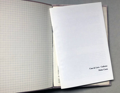 Casa de Lava - Caderno by Pedro Costa