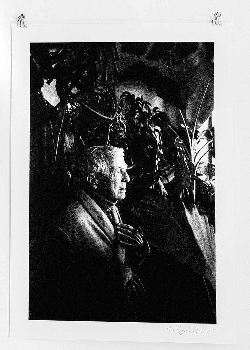 Silkscreen 'Paul Bowles, my Tangier, 1991' by Daniel Blaufuks