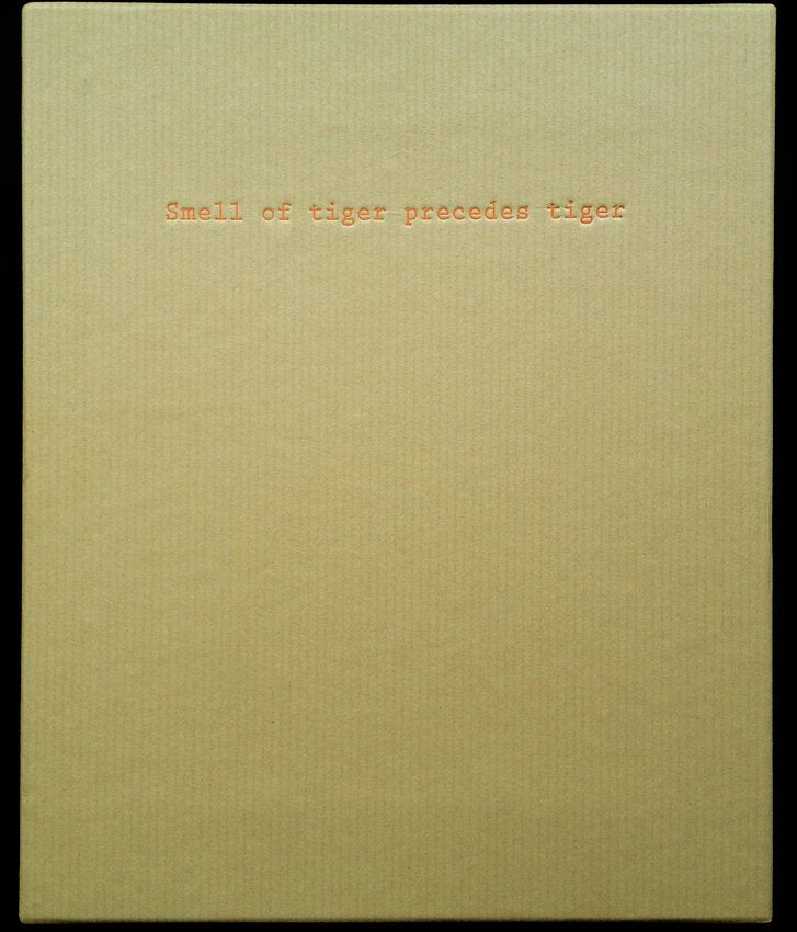 SMELL OF TIGER PRECEDES TIGER<br>André Príncipe<br>SPECIAL EDITION W/ 4 PRINTS