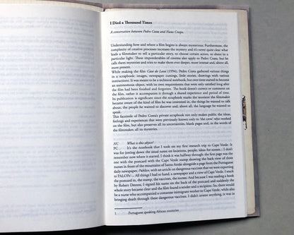 Casa de Lava - Caderno by Pedro Costa